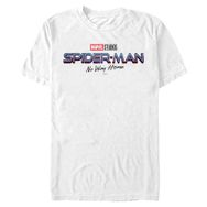 Marvel Big & Tall Spider-Man Way Home Logolu Üst Kısa Kollu Beyaz Erkek T-shirt