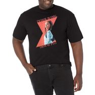 Marvel Big & Tall Stop Running Üst Kısa Kollu Siyah Erkek T-shirt