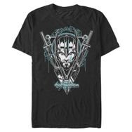 Marvel Big & Tall Thor Trisword Üst Kısa Kollu Siyah Erkek T-shirt