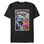 Marvel Big & Tall Universe Living Druid Üst Kısa Kollu Siyah Erkek T-shirt