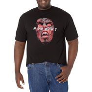 Marvel Big & Tall Universe Morbius Face Üst Kısa Kollu Siyah Erkek T-shirt