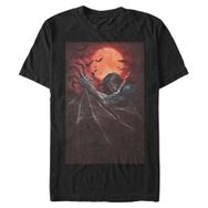 Marvel Big & Tall Universe Painted Morbius Üst Kısa Kollu Siyah Erkek T-shirt