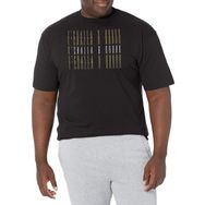 Marvel Big & Tall Universe Tao Stack Üst Kısa Kollu Siyah Erkek T-shirt
