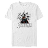 Marvel Big & Tall Universe Vampire Sketch Üst Kısa Kollu Beyaz Erkek T-shirt