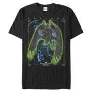 Marvel Big & Tall Vulture System Black Erkek T-shirt