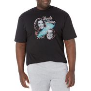Marvel Big & Tall Wandavision Klasik Wanda Black Erkek T-shirt