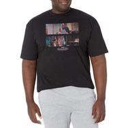 Marvel Big & Tall Wandavision The Couple Black Erkek T-shirt