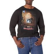 Marvel Big & Tall Wandavision Wv Poster 60'lar Üst Kısa Kollu Siyah Erkek T-shirt