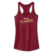 Marvel Bronz Film Logosu Racerback Kızıl Kadın Atlet
