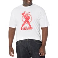 Marvel Büyük ve Uzun Evren Kırmızı Morbius Beyaz Erkek T-shirt
