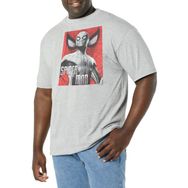 Marvel Büyük ve Uzun Gri Örümcek Athletic Heather Erkek T-shirt