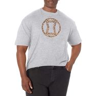 Marvel Büyük ve Uzun Klasik Dul Simgesi Leopar Dolgu Athletic Heather Erkek T-shirt