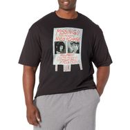 Marvel Büyük ve Uzun Klasik En Çok Aranan Üst Kısa Kollu Siyah Erkek T-shirt