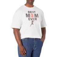 Marvel Büyük ve Uzun Klasik En İyi Anne White Erkek T-shirt