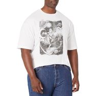 Marvel Büyük ve Uzun Klasik Eskiz White Erkek T-shirt