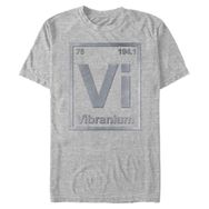 Marvel Büyük ve Uzun Klasik Gerçek Çelik Athletic Heather Erkek T-shirt