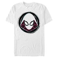 Marvel Büyük ve Uzun Klasik Gwen Rozet White Erkek T-shirt