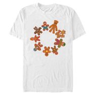 Marvel Büyük ve Uzun Klasik Kurabiye Desenli White Erkek T-shirt