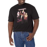 Marvel Büyük ve Uzun Klasik Runaways Üst Kısa Kollu Siyah Erkek T-shirt