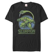 Marvel Büyük ve Uzun Klasik Stingified Üst Kısa Kollu Siyah Erkek T-shirt