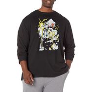 Marvel Büyük ve Uzun Klasik Stormin Siyah Erkek T-shirt