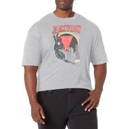 Marvel Büyük ve Uzun Klasik Web Slinger Athletic Heather Erkek T-shirt