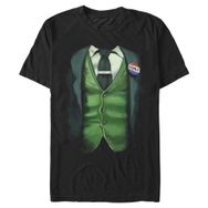 Marvel Büyük ve Uzun Loki Kostüm Üst Kısa Kollu Siyah Erkek T-shirt
