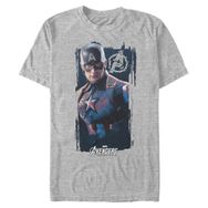 Marvel Büyük ve Uzun Şapka Afiş Athletic Heather Erkek T-shirt