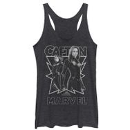 Marvel Cap Racerback Black Heather Kadın Atlet