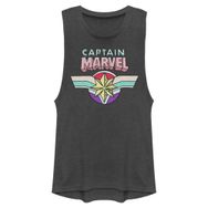 Marvel Captain Logolu Kolsuz Charcoal Kadın Atlet