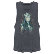 Marvel Eternals Ajak Teal Festival Kas Denim Blue Heather Kadın Atlet