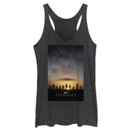 Marvel Eternals Poster Tri-Blend Racerback Katmanlı Black Heather Kadın Atlet