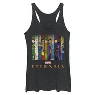 Marvel Eternals Takım Sırası Posteri Küçükler Üç Karışım Black Heather Kadın Atlet