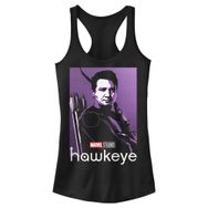 Marvel Hawkeye Clint Mor Poster Racerback Black Kadın Atlet