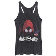 Marvel Kapüşonlu Miles Racerback Black Heather Kadın Atlet