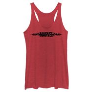 Marvel Klasik Alevli Racerback Red Heather Kadın Atlet