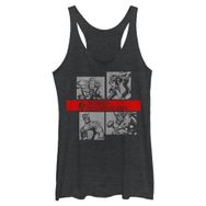 Marvel Klasik Avengers Bebop Racerback Black Heather Kadın Atlet