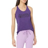 Marvel Klasik Düz Wakanda Racerback Purple Heather Kadın Atlet