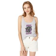 Marvel Klasik Morbius Vampir Racerback White Heather Kadın Atlet