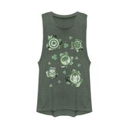 Marvel Klasik Smarockers Kas Pine Green Heather Kadın Atlet