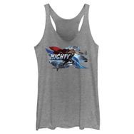 Marvel Love Thunder Dashing Thor Askılı Gray Heather Kadın Atlet