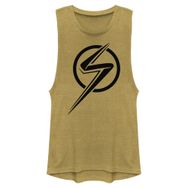 Marvel Ms Tek Renkli Kolsuz Gold Heather Kadın Atlet