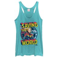 Marvel Save Me Askılı Tahiti Blue Kadın Atlet
