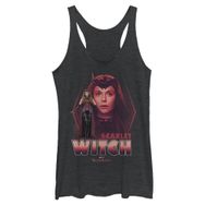 Marvel Wandavision Avenger Askılı Black Heather Kadın Atlet