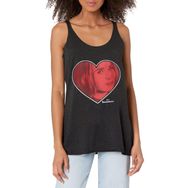 Marvel Wandavision Wanda Love Racerback Black Heather Kadın Atlet