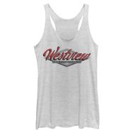 Marvel Wandavision Westview Gri Askılı White Heather Kadın Atlet