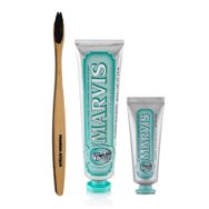 Marvis Anise Mint 2'li 85 ml + 25 ml Diş Macunu + Pharma Acqua Bambu Diş Fırçası