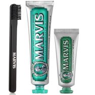 Marvis Klasik Extra Nane 3'lü 85 ml + 25 ml Diş Macunu + Marvis Orta Sert Diş Fırçası