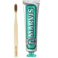 Marvis Klasik Extra Nane 85 ml Diş Macunu + Pharma Acqua Bambu Diş Fırçası