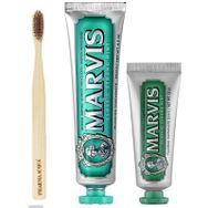 Marvis Klasik Extra Nane 85+25 ml Diş Macunu + Pharma Acqua Bambu Diş Fırçası